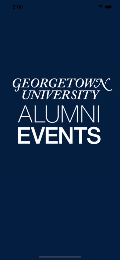 GU Alumni Events 4.3.0 Screenshot