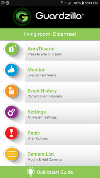 Guardzilla 2.0.8 Screenshot