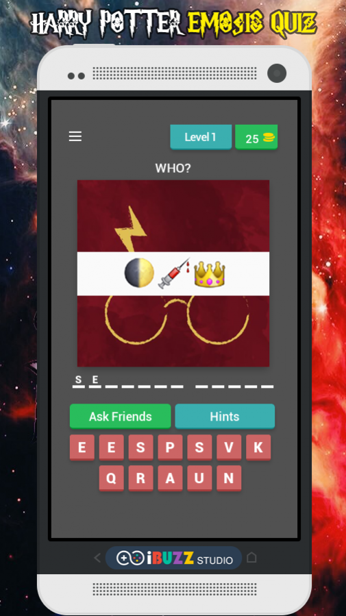 Guess Harry Potter Character Emojis Quiz 3.1.6z Screenshot