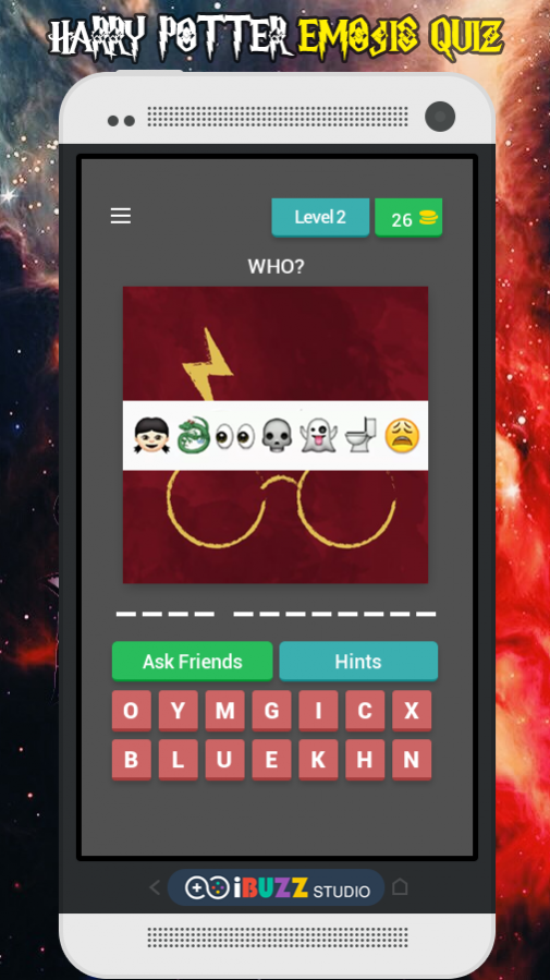 Guess Harry Potter Character Emojis Quiz 3.1.6z Screenshot