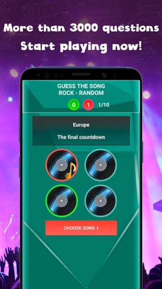 Guess the song music quiz game 1.0 Screenshot