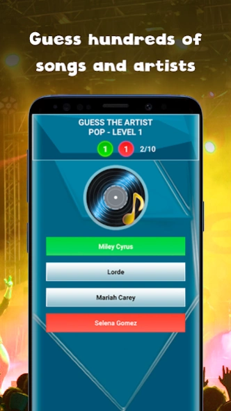 Guess the song music quiz game 1.0 Screenshot