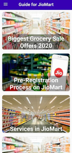 Guide For JioMart Kirana 1.3 Screenshot