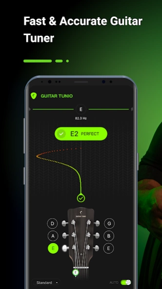 Guitar Tuner, GuitarTunio 2.8.0 Screenshot