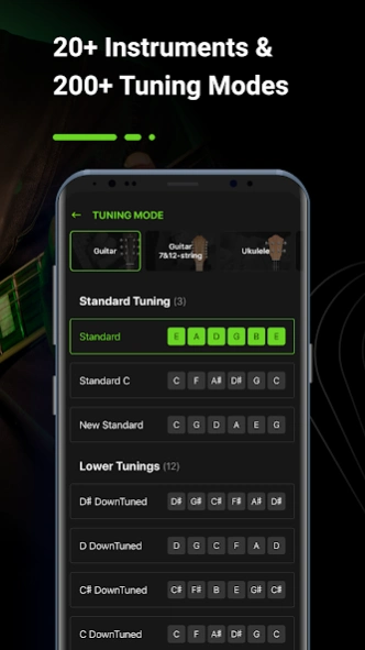 Guitar Tuner, GuitarTunio 2.8.0 Screenshot