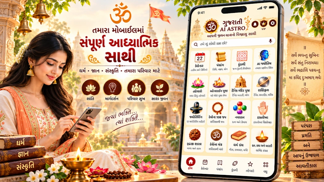 Gujarati AI: 2027 tithi પંચાંગ  Screenshot