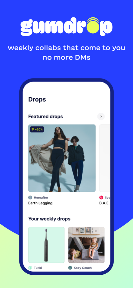 gumdrop: collabs for creators 0.35.6 Screenshot