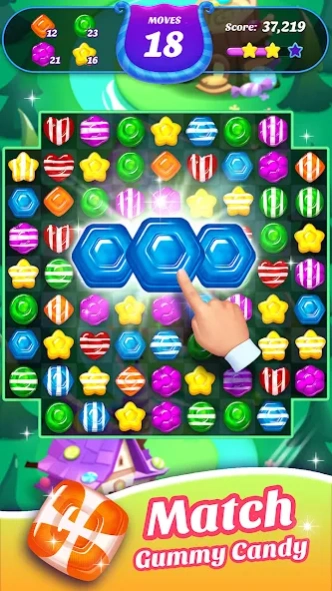 Gummy Candy Blast-Fun Match 3 10.0.11 Screenshot