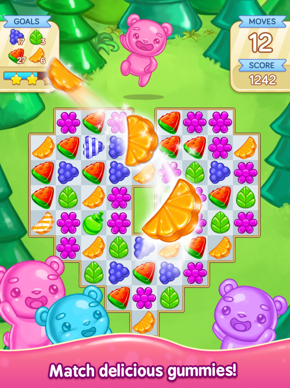 Gummy Gush: Match 3 Puzzle 6.9.6 Screenshot