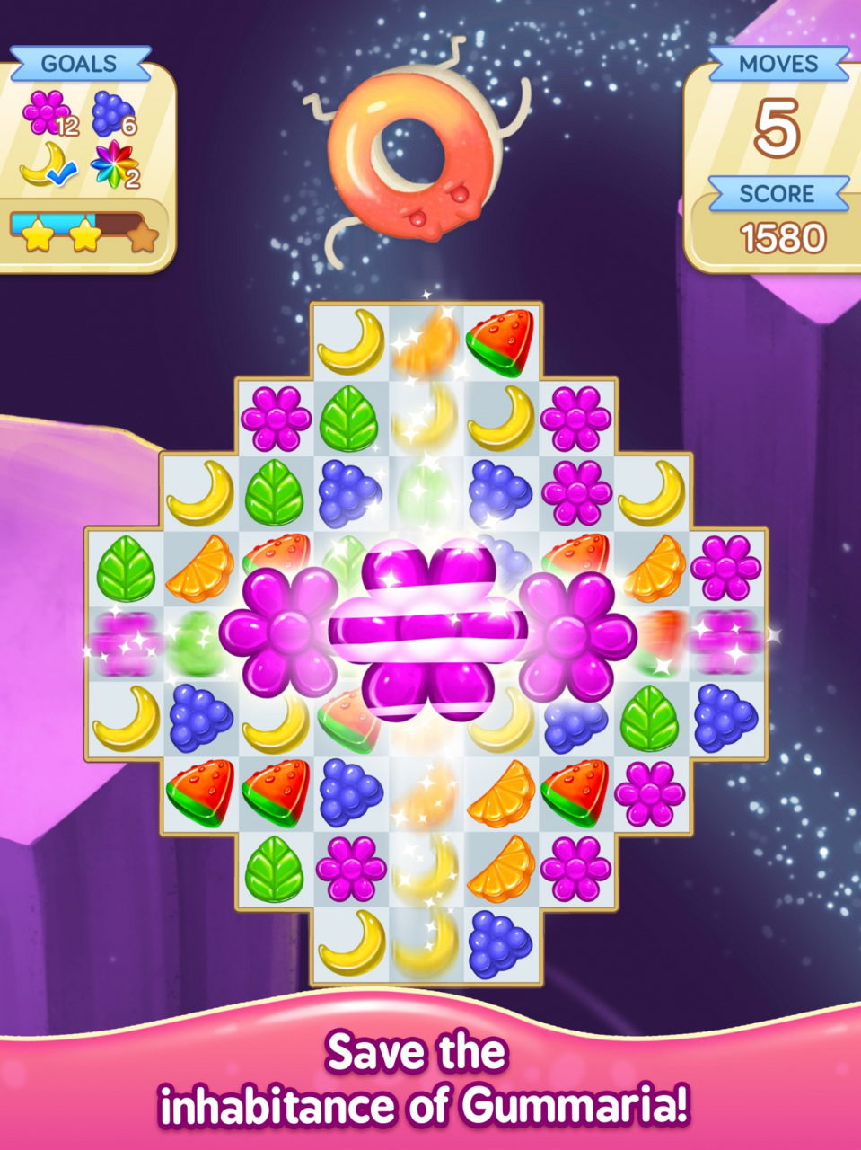 Gummy Gush: Match 3 Puzzle 6.9.6 Screenshot