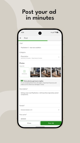 Gumtree: Shop & resell local 26.14.1 Screenshot