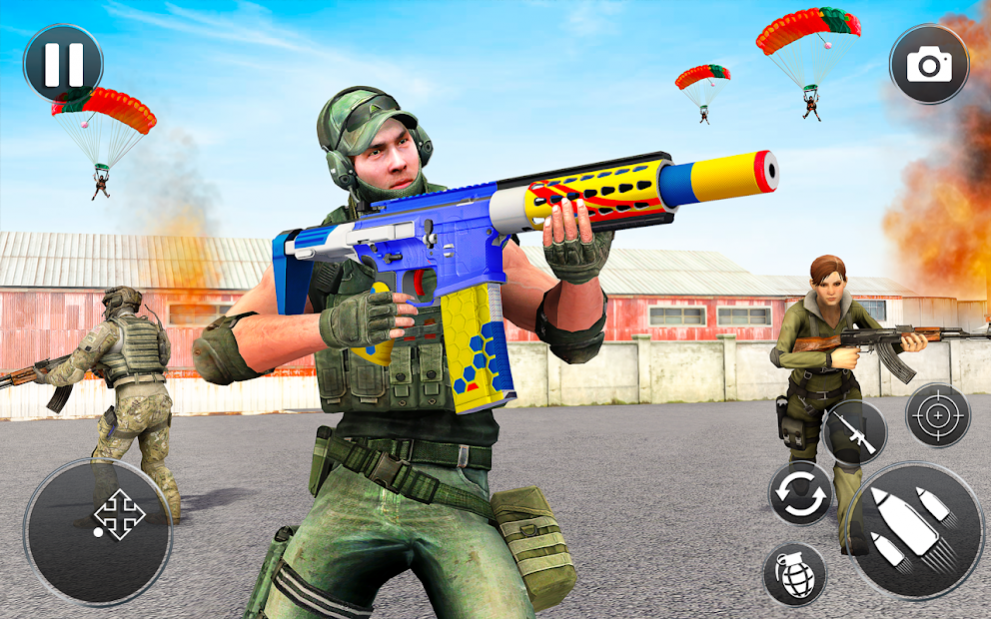 Gun War Commando Mission Games 1.1 Screenshot
