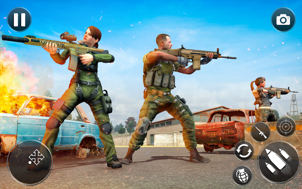 Gun War Commando Mission Games 1.1 Screenshot