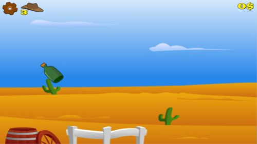 Gunslinger Cowboy Shooting : 2d Funny Hd Free Game  Screenshot