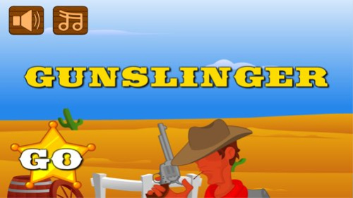 Gunslinger Cowboy Shooting : 2d Funny Hd Free Game  Screenshot