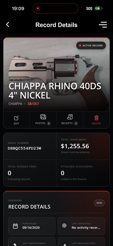 GUNTRACK 2.1.5 Screenshot
