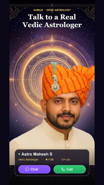 Guruji - Live Astro, Horoscope 2.69.0 Screenshot