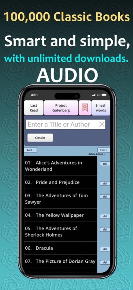 Gutenberg Reader PRO: No ADS! 2.1.1 Screenshot