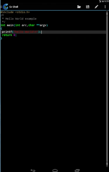 Gv Shell  Screenshot