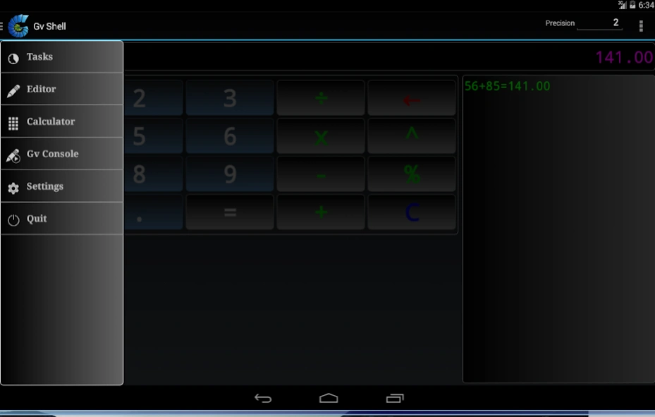 Gv Shell  Screenshot