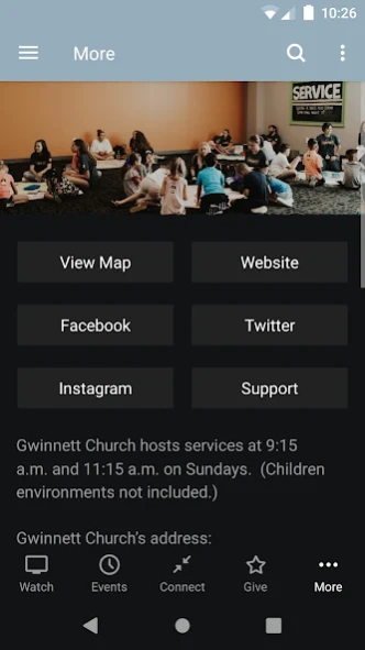 Gwinnett Church  Screenshot