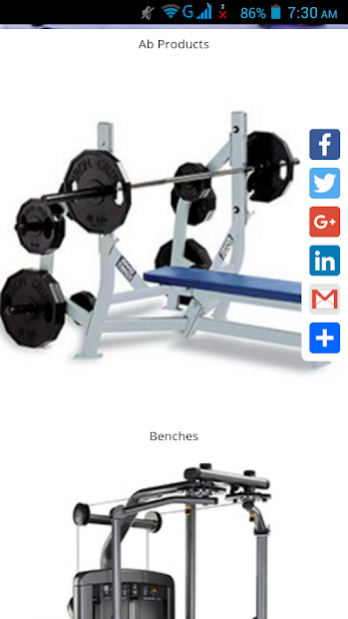 Gym Equipment Shop Sri Lanka 1.0 Screenshot