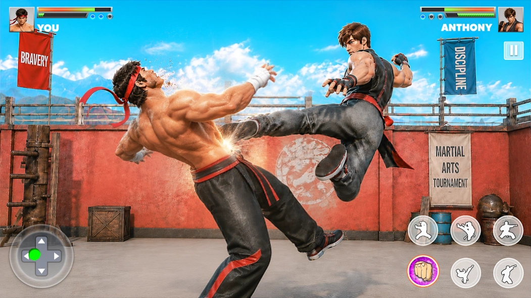 Gym Fighting Kung Fu Games 1.8 Screenshot