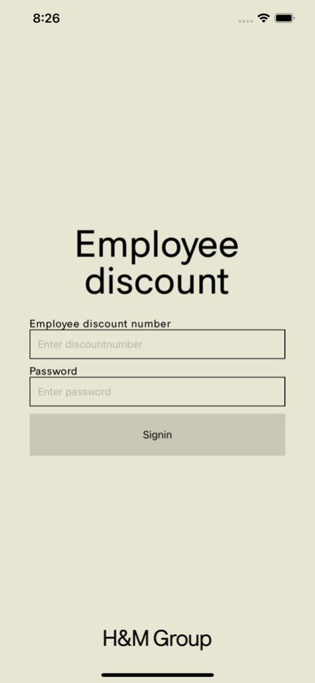 H&M Group – Employee Discount 1.0.5 Screenshot