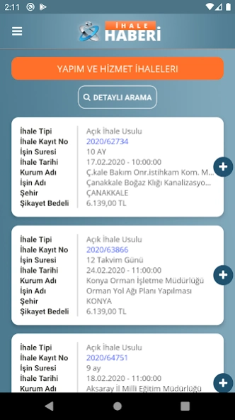İhale Haberi 2.1.11 Screenshot