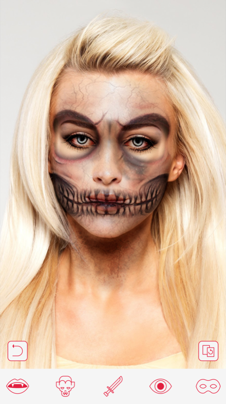 Halloween Makeup Photo Pro 1.1 Screenshot