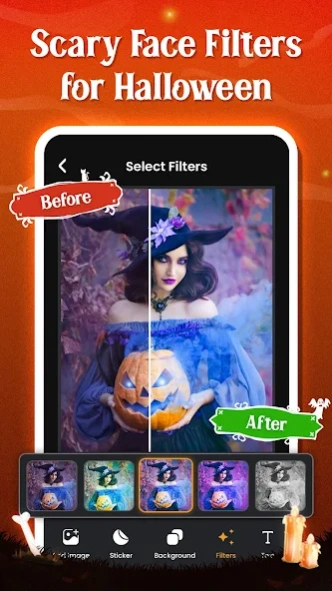 Halloween Photo Editor & Frame 5.0.1 Screenshot