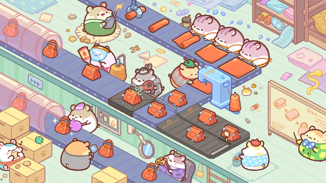 Hamster Bag Factory : Tycoon 1.5.13 Screenshot