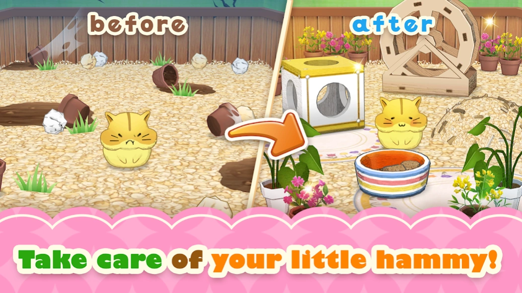 Hamster Life match and home 1.4.9 Screenshot