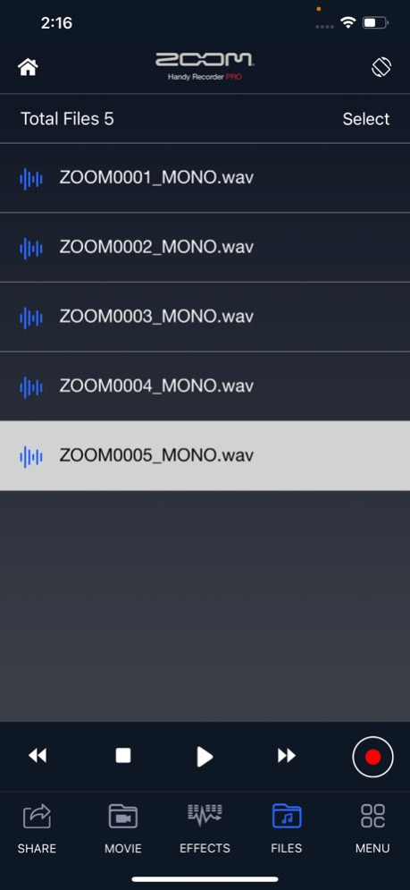 Handy Recorder PRO 5.10.0 Screenshot