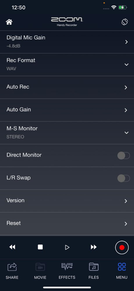 HandyRecorder 5.7.0 Screenshot