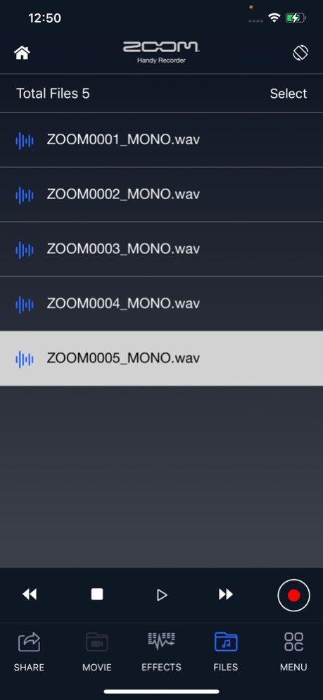 HandyRecorder 5.7.0 Screenshot