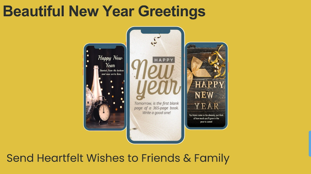 Happy Newyear Greetings 4.8 Screenshot