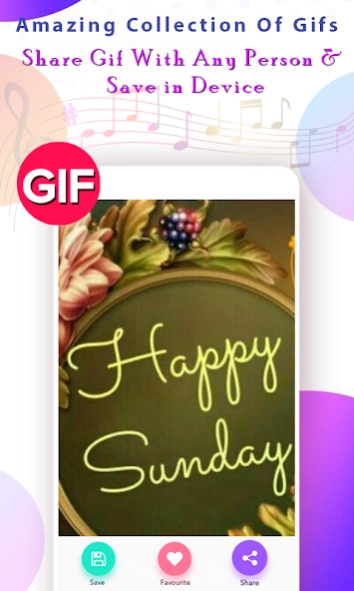 Happy Sunday Gif 1.0.6 Screenshot
