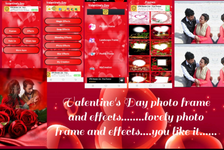 Happy Valentine's Day Photo Fr 03 Screenshot