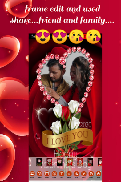 Happy Valentine's Day Photo Fr 03 Screenshot