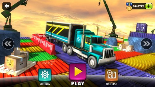 Hard Driving Truck simulator - Dangerous Tracks  Screenshot