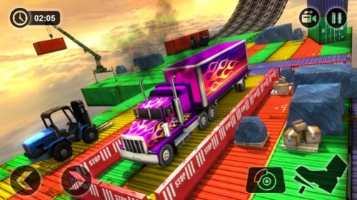 Hard Driving Truck simulator - Dangerous Tracks  Screenshot