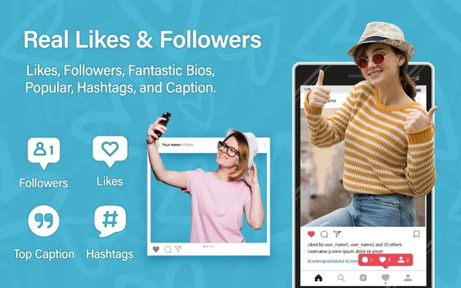 Get Real Followers & Likes  Screenshot
