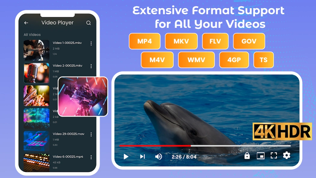 Video Player, Vewix  Screenshot