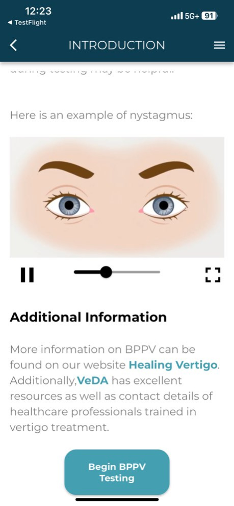 Healing Vertigo 2.0.1 Screenshot