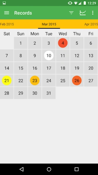Health Log 1.41 Screenshot