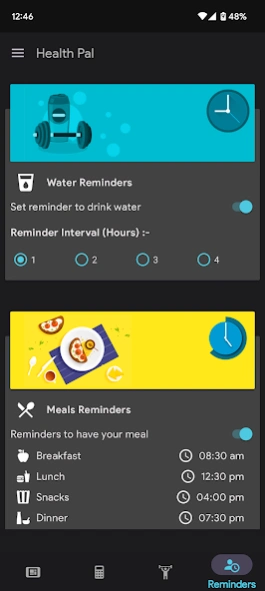 Health Pal - Fitness Manager 5.0.09 Screenshot