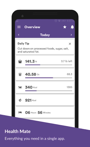 Health Mate - Calorie Counter 1.0.31 Screenshot