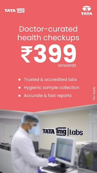 TATA 1mg Online Healthcare App 20.7.0 Screenshot