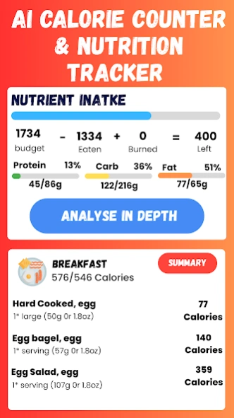AI Calorie Tracker-HealthyDiet 1.1.4.2 Screenshot
